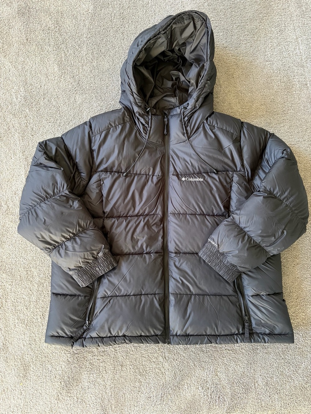 Columbia Women's Pike Lake II Insulated Puffer Jacket Black - Size 2XL